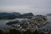 290 Alesund, Aufstieg zum Aksla