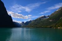 372 Blick vom Oldevadnet zum Jostedalsbreen