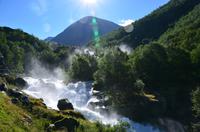 390 Wanderung zum Briksdalsbreen