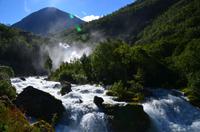 391 Wanderung zum Briksdalsbreen