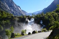 395 Wanderung zum Briksdalsbreen