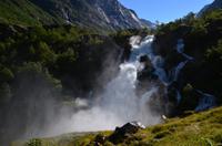 396 Wanderung zum Briksdalsbreen