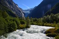 404 Wanderung zum Briksdalsbreen