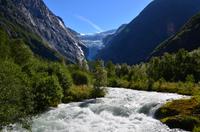 405 Wanderung zum Briksdalsbreen