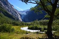 409 Wanderung zum Briksdalsbreen