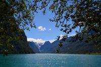 458 Blick vom Oldevadnet zum Jostedalsbreen