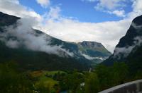 132 Sognefjellvegen, Abfahrt nach Fortun