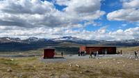 135 Wanderung auf dem Dovrefjell, Snøhetta View Point