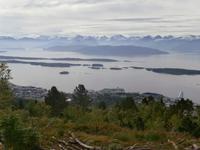 Blick vom Varden in Molde