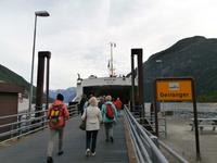 Einschiffung in Hellesylt