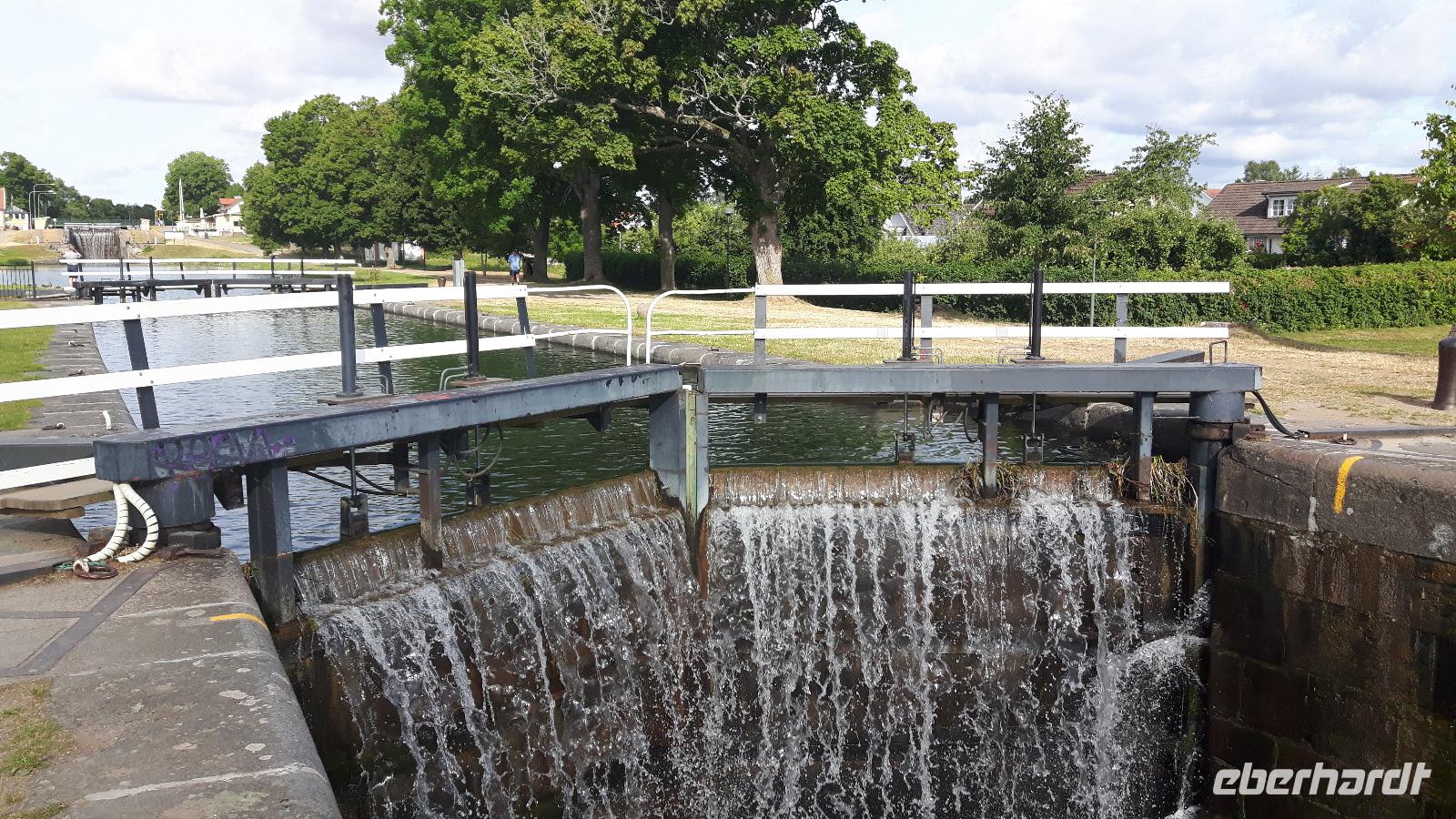 Schleusen von Berg (Göta-Kanal)