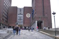 Besuch des Rathauses in Oslo