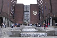 Besuch des Rathauses in Oslo