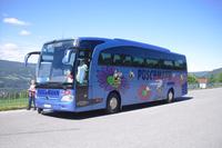 Mit unserem Bus in Lillehammer