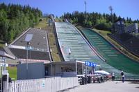 Olympia - Sprungschanze in Lillehammer