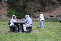 Mittagspause auf dem Weg nach Trondheim