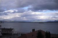Blick vom Hotel in Molde