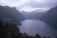 Fotostopp vor Hellesylt (Blick auf den Geirangerfjord )