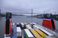 Fährabfahrt in Göteborg