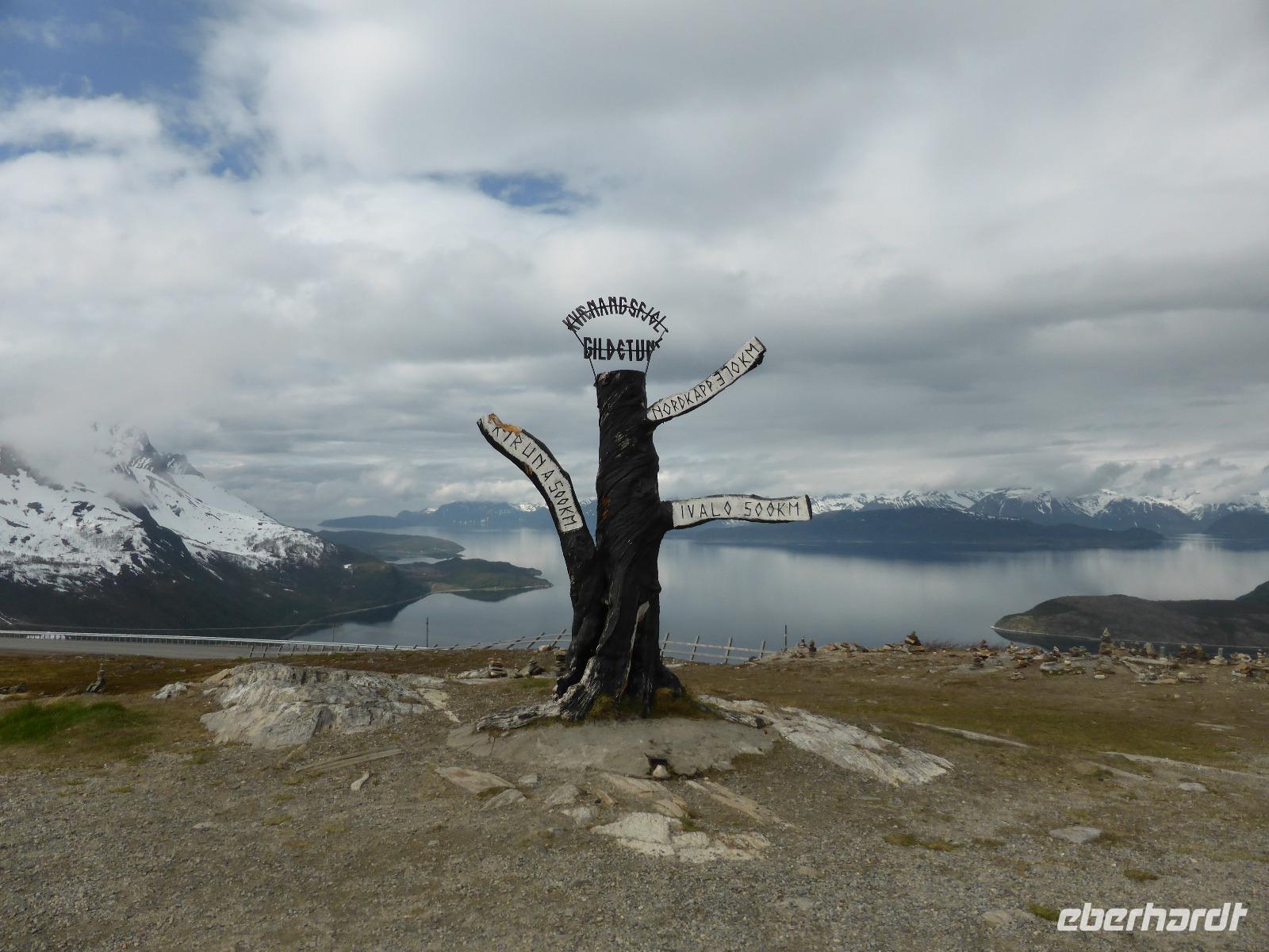 Gildetun am Lyngenfjord