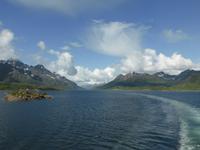 Hurtigrutenfahrt von Stokmarknes - Svolvaer 