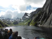 Hurtigrutenfahrt von Stokmarknes - Svolvaer - Trollfjord