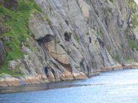 Hurtigrutenfahrt von Stokmarknes - Svolvaer Profil des Trolls