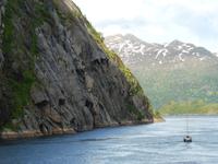 Hurtigrutenfahrt von Stokmarknes - Svolvaer 