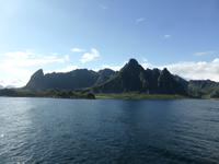 Hurtigrutenfahrt von Stokmarknes - Svolvaer 