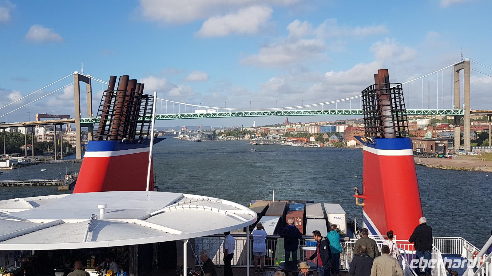 Stena Line - Ausfahrt in Göteborg