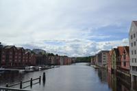 Speicherhäuser am Fluss Nidelva (3)