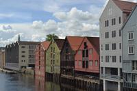 Speicherhäuser am Fluss Nidelva (4)