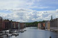 Speicherhäuser am Fluss Nidelva (5)