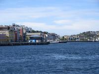 Blick aufs Zentrum von Kirstiansund