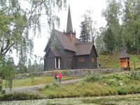 Maihaugen-Freilichtmuseum in Lillehammer-Stabkirche