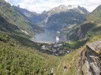 Blick in den Geirangerfjord