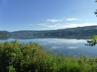 3. Tag Blick auf Mjösasee bei Lillehammer 