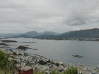 5. Tag Alesund - Blick vom Aksla auf die Jugendstilstadt