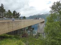 7. Tag Aussichtspunkt Stegasteinen am Aurlandsfjord 