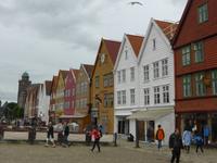 8. Tag Bergen hanseatischen Viertel Bryggen