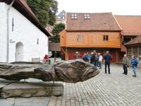 Königskabeljau-Wappentier von Bergen