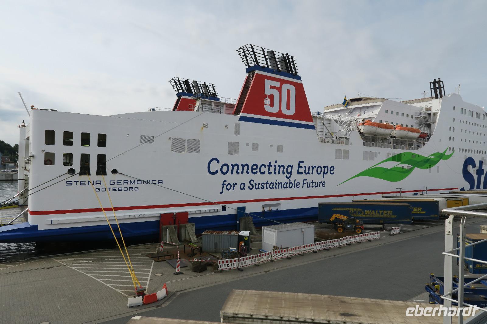 Unsere Fähre in Kiel