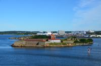 015 Göteborg, Einfahrt, Hafenfestung