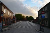071 Trondheim, Speicherstadt mit Roter Brücke