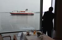 095 Molde, Einfahrt MS Polarlys