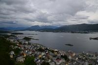 179 Alesund, Blick vom Aksla in den Storfjord