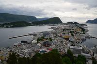 180 Alesund, Blick vom Aksla