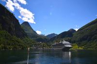 218 Geirangerfjord, Blick nach Geiranger