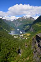 219 Geirangerfjord, Blick nach Geiranger