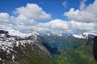 226 Dalsnibba, Blick zum Geirangerfjord